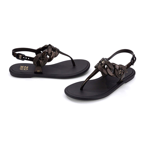 靴 Deuxieme Classe VICINI STRAP SANDAL Line Suede - Sepia – woden.com