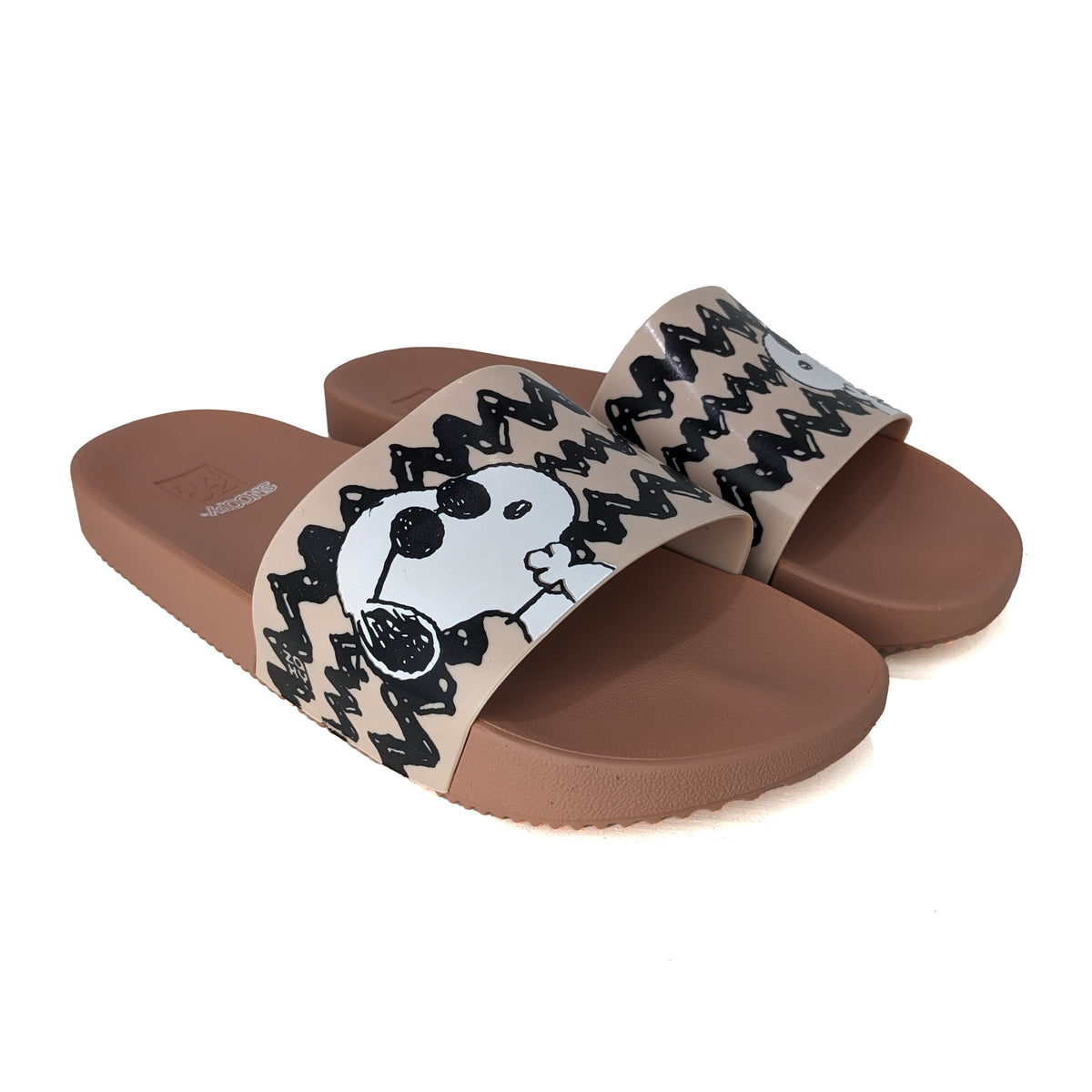 ZAXY SNOOPY SLIDE AD 17818-90059-WOMEN