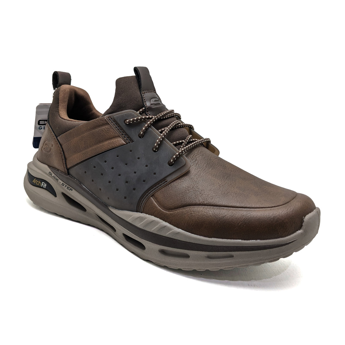 Skechers Arch Fit Orvan- Pollick 210456-BRN-MEN