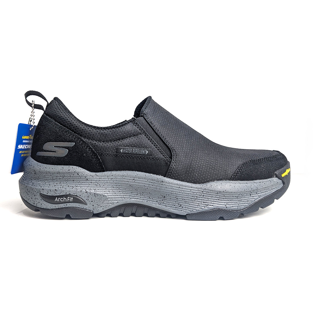 GO WALK ARCH FIT - CASTLE ROCK 216461-BKGY-MEN