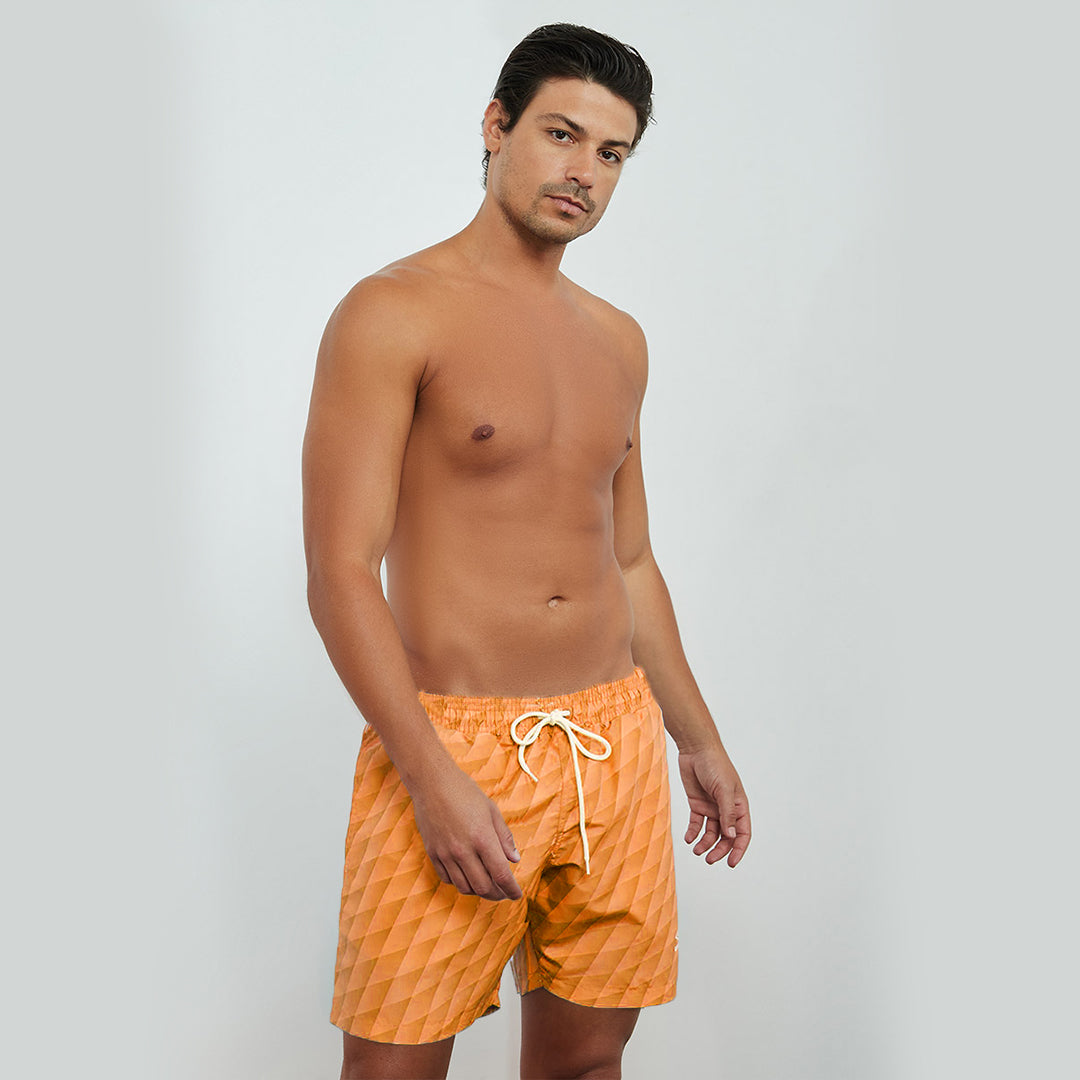 PRINTED SWIM SHORT 66054U-0K8-MEN