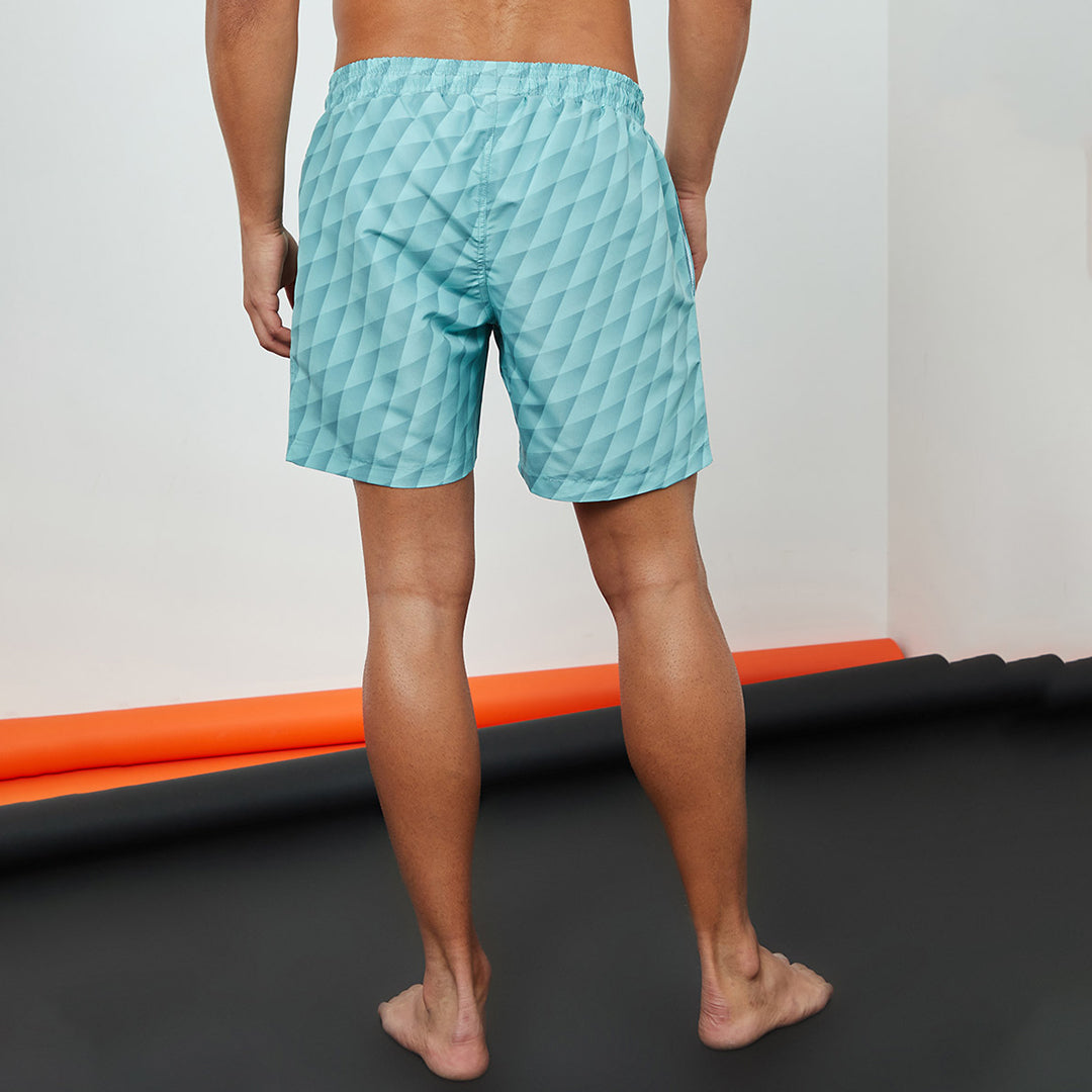 PRINTED SWIM SHORT 66054U-KXW-MEN