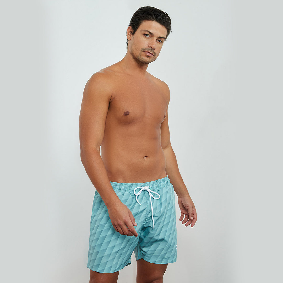 PRINTED SWIM SHORT 66054U-KXW-MEN